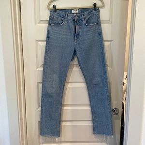 Agolde Cherie straight leg jeans